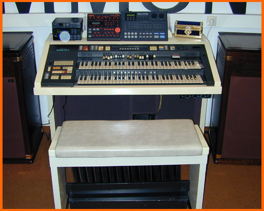 Hammond CX-1 I (Elfenbein-Weiss)