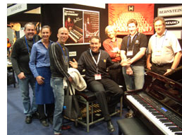 Michael auf der australischen Musikmesse